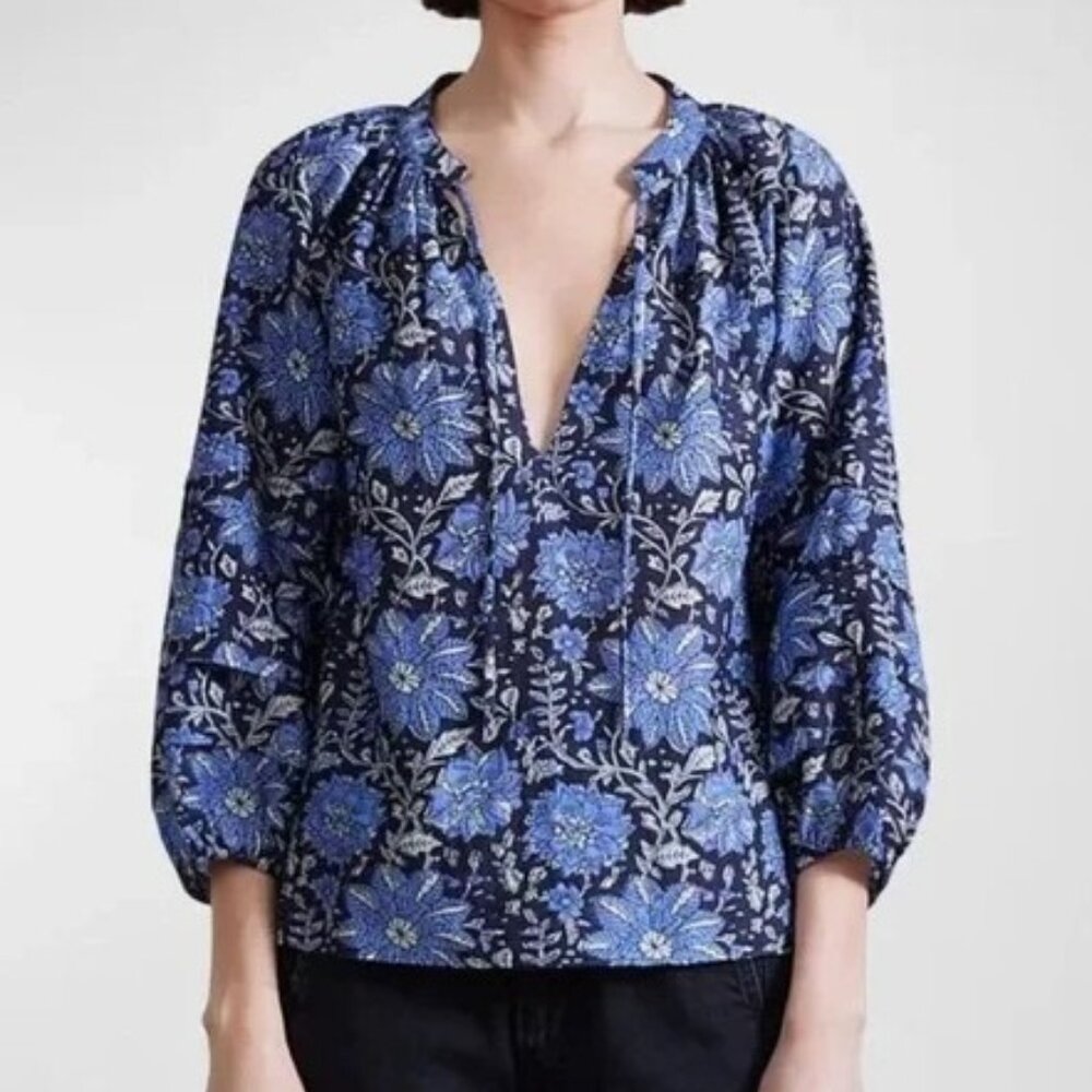 NWT Apiece Apart Tule Top in Heritage Sky (L)